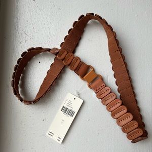 Anthropologie Camel Belt size small